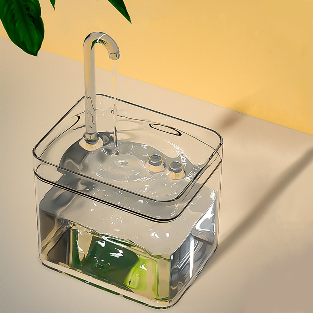 Zen Transparent USB Water Fountain